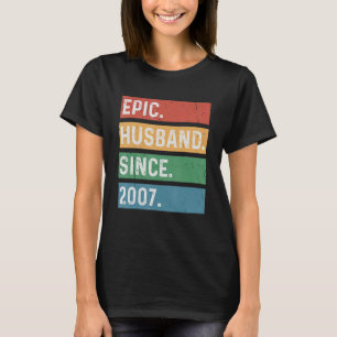 Manar 16:e årsdagen Bröllop 16 - Epic Husba T Shirt
