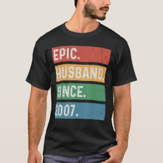 Manar 16:e årsdagen Bröllop 16 - Epic Husba T Shirt