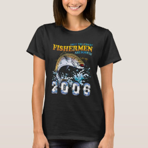 Manar 16:e födelsedagen är endast de finaste fiska t shirt