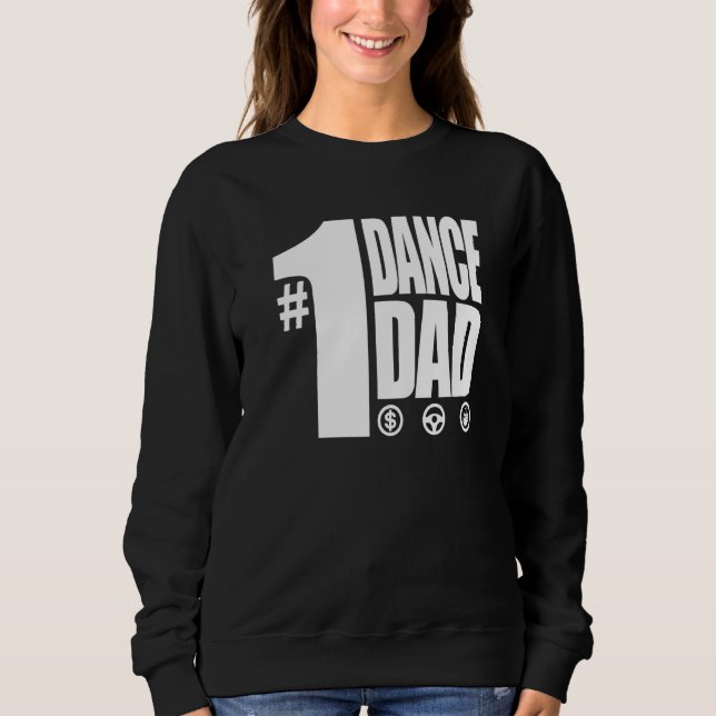 Manar 1 Dance Pappa med fram- och baksida 1 T Shirt (Framsida)