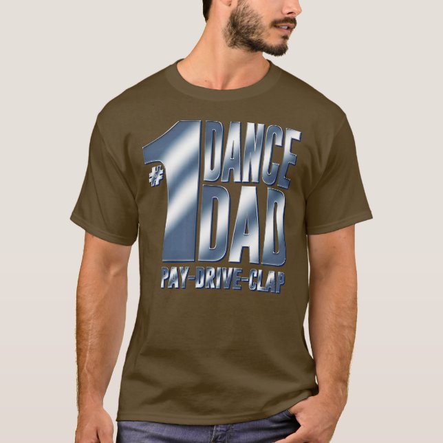 Manar 1 Dance Pappa T Shirt (Framsida)