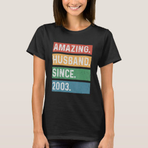 Manar 20-årsdagen Bröllop - Fantastisk Husba T Shirt