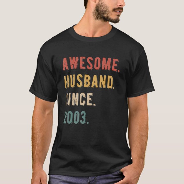 Manar 20:e Bröllop-årsdagen - Fantastisk Make Si T Shirt (Framsida)