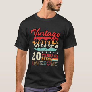Manar 20:e födelsedag Coola Bday Idea Turning 20 å T Shirt