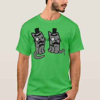 Manar 2-kattvänner t shirt