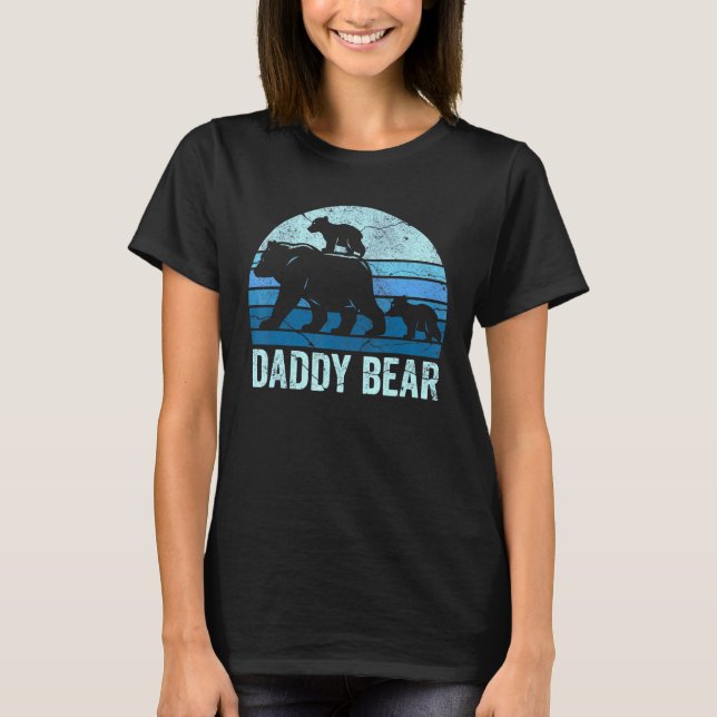 Manar 2 Kid pappa Bear Pappa pappa Bear Bear Bear T Shirt (Framsida)