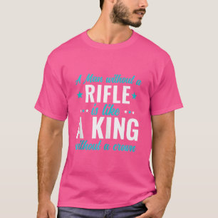 Manar 2 och ändringsförslag Rifle Hunting A Man ut T Shirt