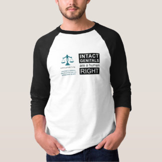Manar 3/4 Sleeve - intakt genital T Shirt