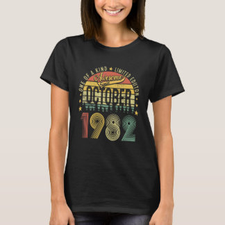 Manar 40:e födelsedagen Fantastisk sedan oktober 1 T Shirt