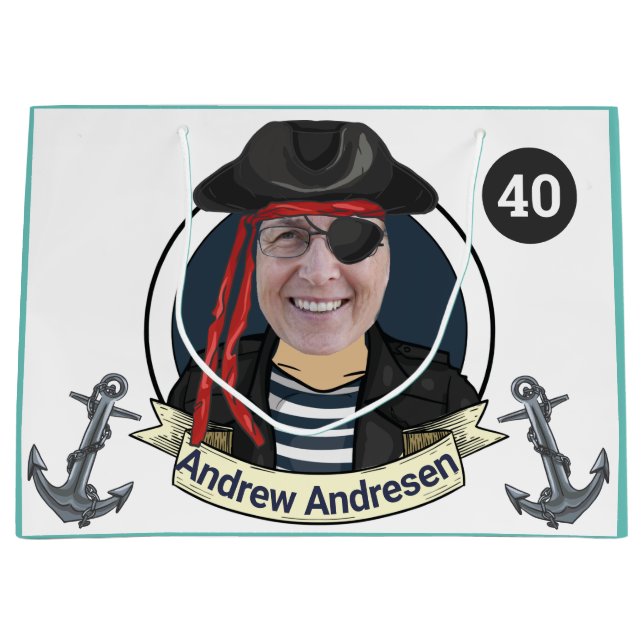 Manar 40:e Pirat födelsedag Lägg till Underbar Rol (Framsidan)