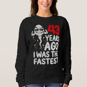 Manar 43:e födelsedagstidningen Gag Dress för 43 å T Shirt