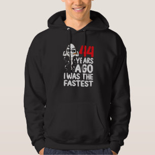 Manar 44:e födelsedagstidningen Gag Dress för 44 å Hoodie