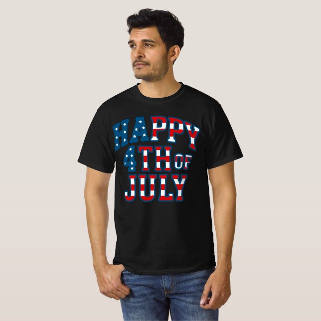 Manar 4 juli t shirt (Hel framsida)
