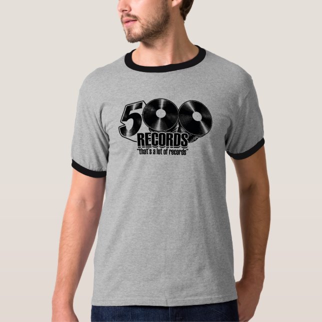 Manar 500 T-tröja för logotyp (ringer) Tee Shirt (Framsida)