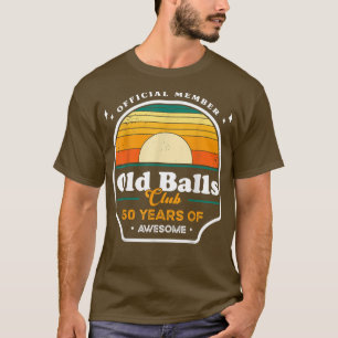 Manar 50 års Officiell medlem Gammal Klubb i Bolla T Shirt