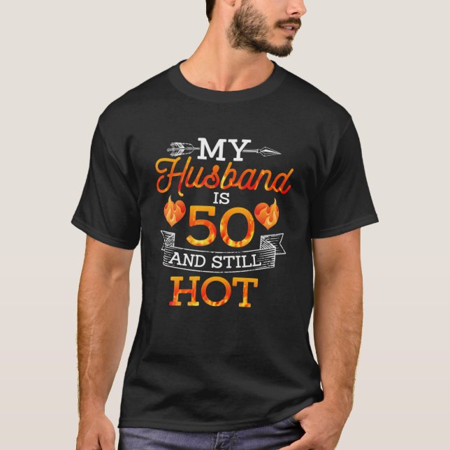 Manar 50:e födelsedagserbjudandet till Make som fö T Shirt (Framsida)