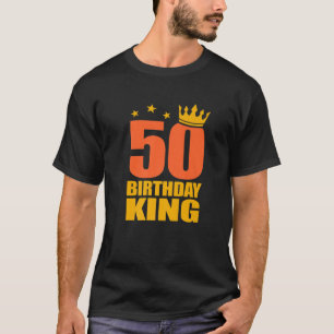 Manar 50 födelsedag Kung 50 år gammal T Shirt