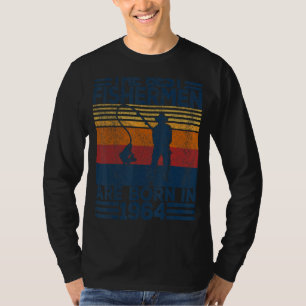 Manar 58-åriga fiskare som fiskar 58:e födelsedage t shirt