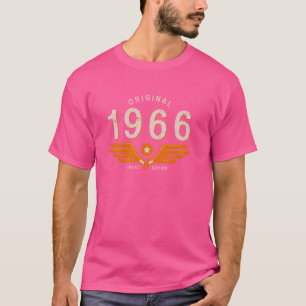 Manar 58:e födelsedagen, ursprunglig Vintage 1966 T Shirt