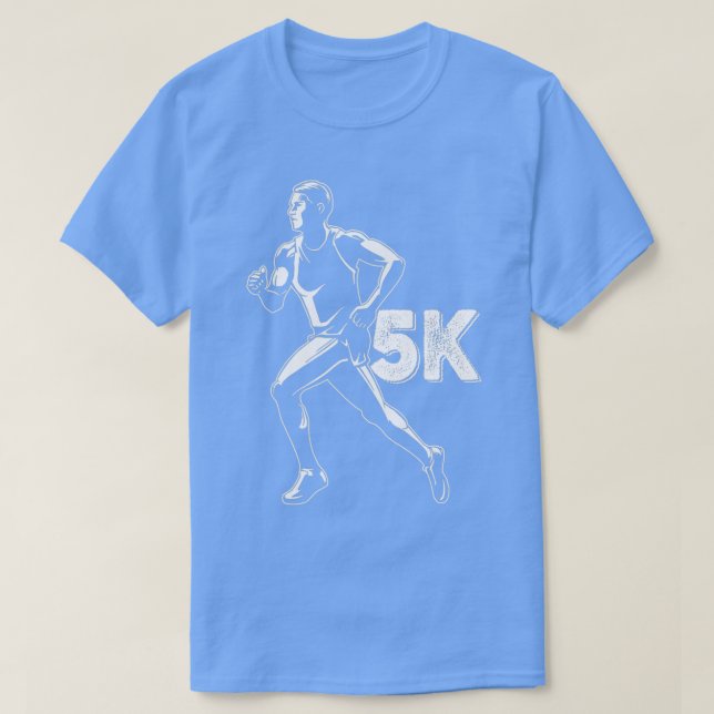 Manar 5K Marathon Springer Road Tävling Runproduct T Shirt (Design framsida)