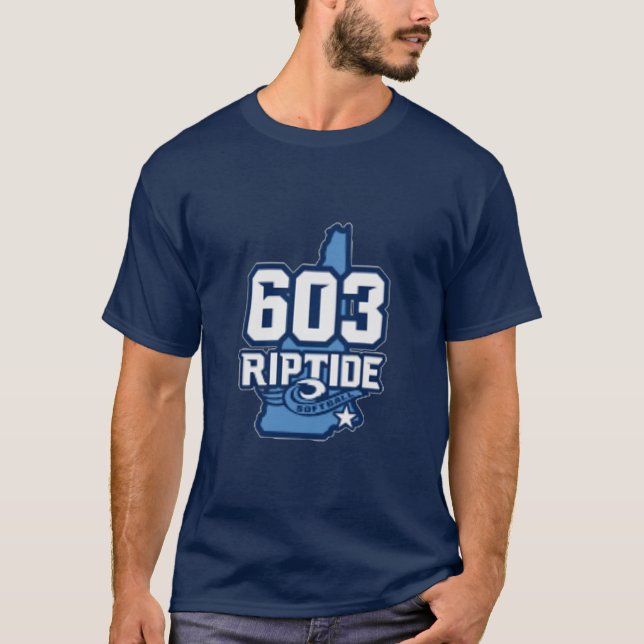 Manar 603 Riptide T-shirt med namn och nummer (Framsida)