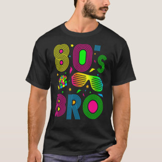 Manar 80:s Bro Eighty Party Dress Retro T Shirt