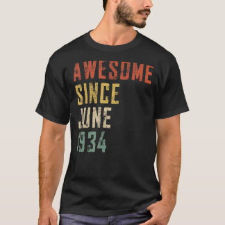 Manar 88 år gammal Fantastisk sedan juni 1934 88:e T Shirt