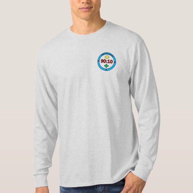 Manar 90:10 T-Shirt (Framsida)