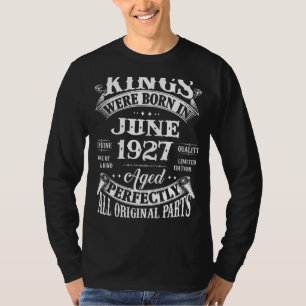 Manar 95:e födelsedagspresent till Kung, född i ju T Shirt