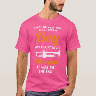 Manar A Boy som Verkligen hittade trumpets T Shirt