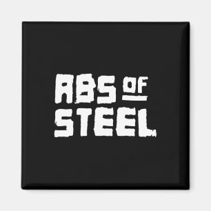 Manar Abs of Steel Gym Fitness Workout Bodybuildin Magnet