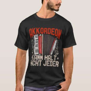 Manar Accordion Musical Instrument Concertina Sayi T Shirt