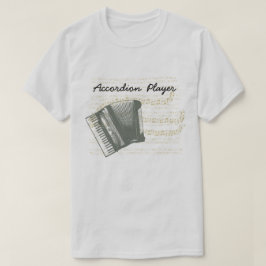 Manar Accordion Player T-Shirt
