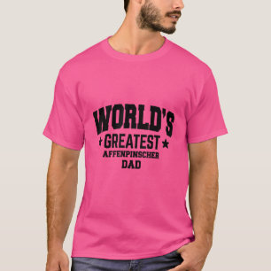 Manar Affenpinscher Hund Pappa T Shirt
