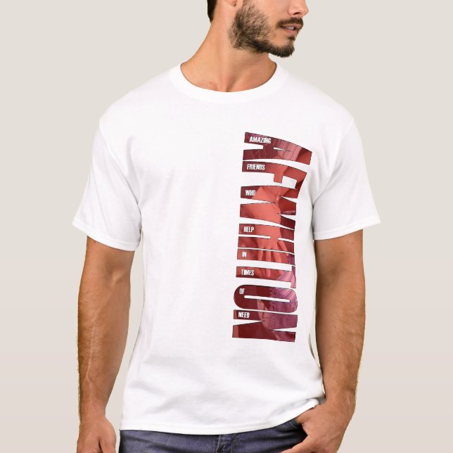 Manar AFWHITON-T-tröja T-shirt (Framsida)