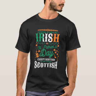 Manar Alla är lite irländska på St Patrick. T Shirt