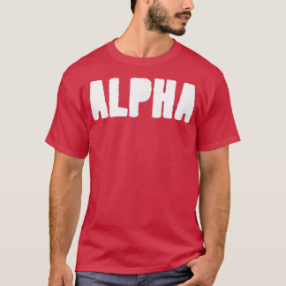 Manar ALPHA Gym Fitness Workout Bodybuilding Motiv T Shirt