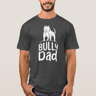 Manar American Bully Design for Hundägare Bully T Shirt