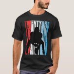 Manar American Football 21st Birthday Quarterback  T Shirt<br><div class="desc">Manar American Football 21:a födelsedag Vintage Quarterback.</div>