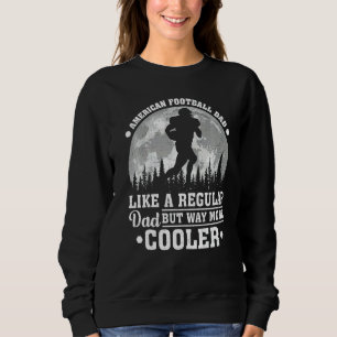 Manar American Football Pappa som en vanlig Tjock  T Shirt