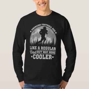 Manar American Football Pappa som en vanlig Tjock  T Shirt