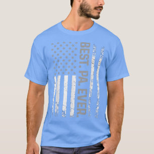 Manar American Patriotic USA flagga Best Pa någons T Shirt