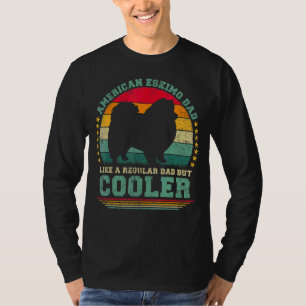 Manar Amerikanska eskimo Pappa som en vanlig Pappa T Shirt