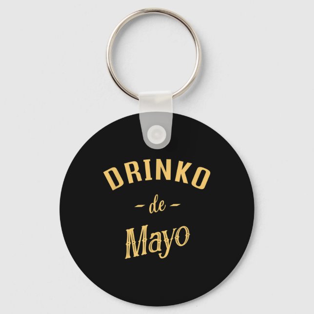 Manar&amp; Womens Cinco De Mayo Outfit - Cinco De  Nyckelring (Framsida)
