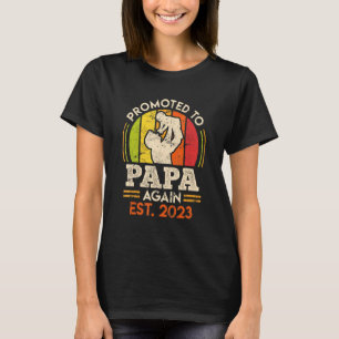 Manar andra barnet 2023 Pappa av två barn fathe T Shirt
