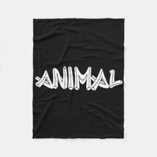 Manar Animal - Gym Fitness Workout Bodybuilding lä Fleecefilt