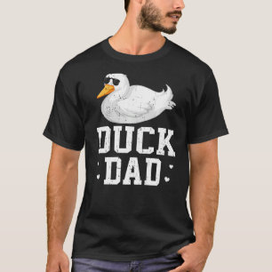 Manar Anka Bird Retro Stil Bästa Anka Pappa Far" T Shirt