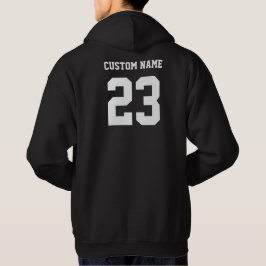 Manar Anpassat namn Röd klass för 2021 Senior Hood Hoodie