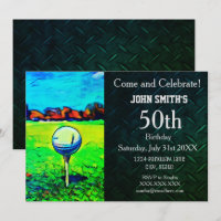 Manar Anpassningsbar Golfing Birthday Sports Hobby