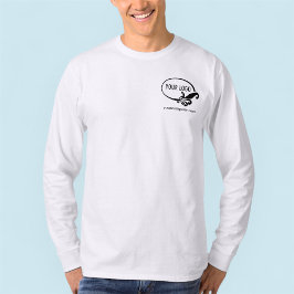 Manar Anpassningsbar Logotyp Långärmad Business Sh T Shirt